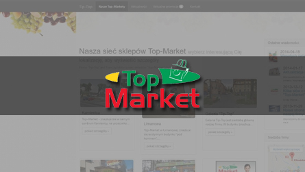 Top market logo.
